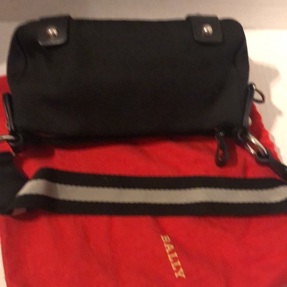 New Bally Canvas Authentic Mini Bag - Picture 4 of 9